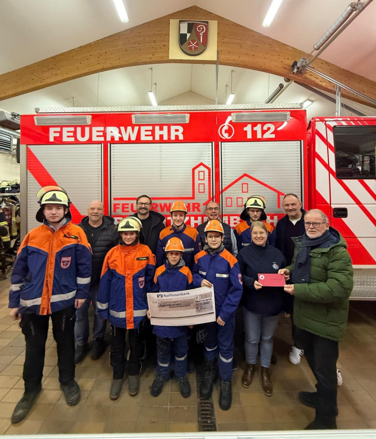 Spende Feuerwehrjugend 2025